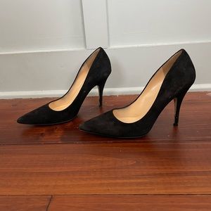 Kate Spade New York Black Velvet Pumps